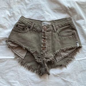 One Teaspoon Rollers - Khaki - Size 22